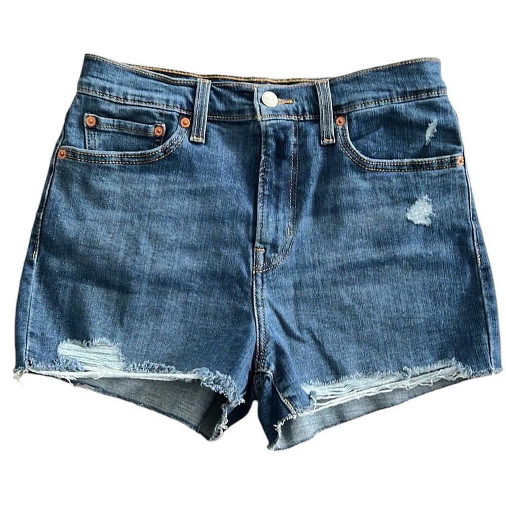 NWOT Levi’s High Rise Shorts - Picture 2 of 12